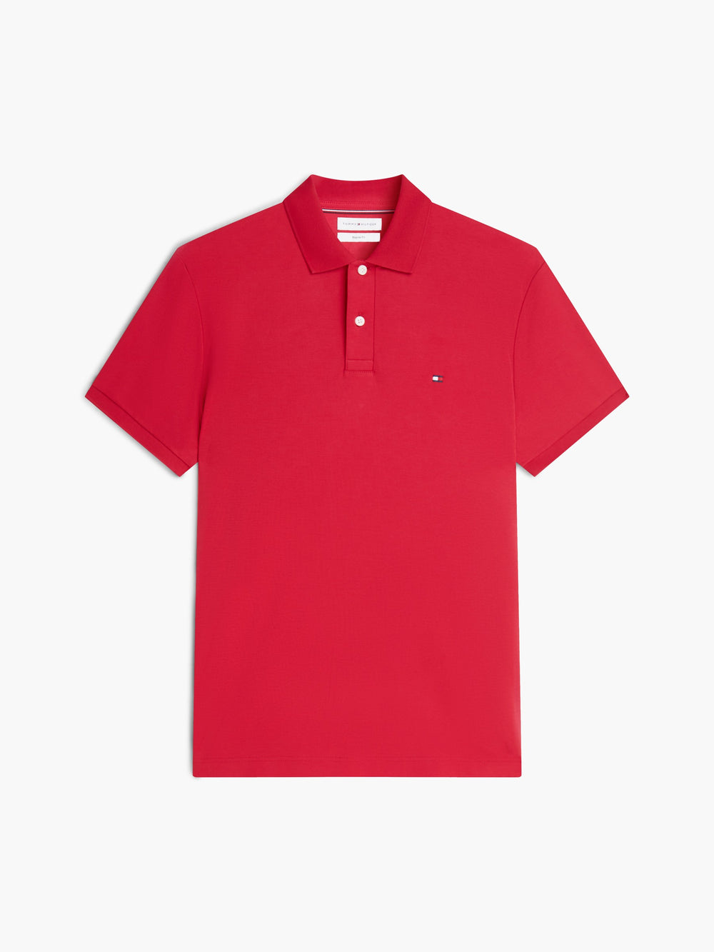Regular Fit Solid Liquid Cotton Polo