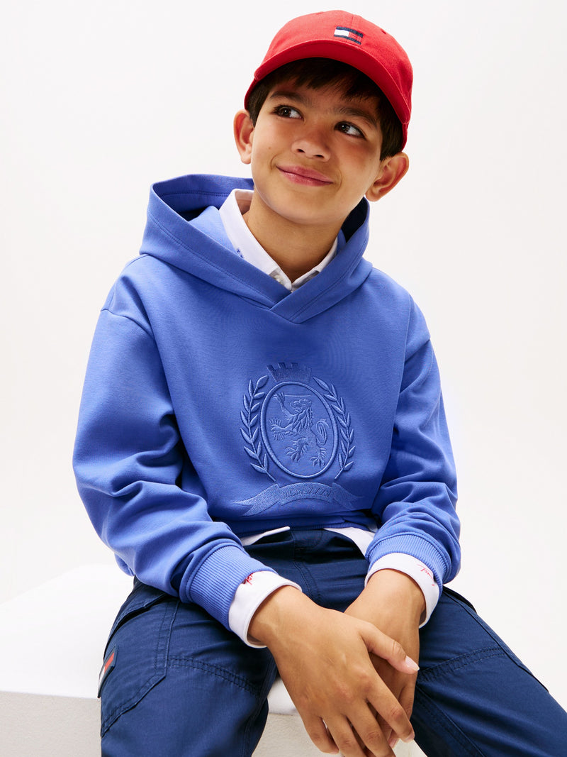 Kids Archive Interlock Hoodie