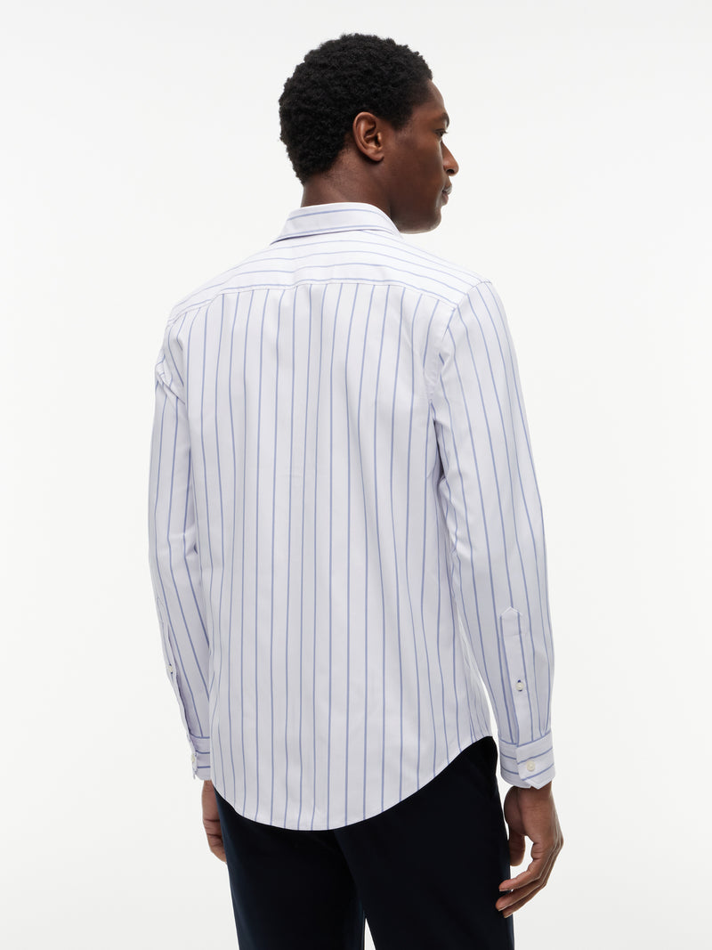 Regular Fit Stripe Performance Shirt