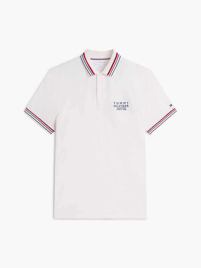 Regular Fit Pique Polo With Tipping