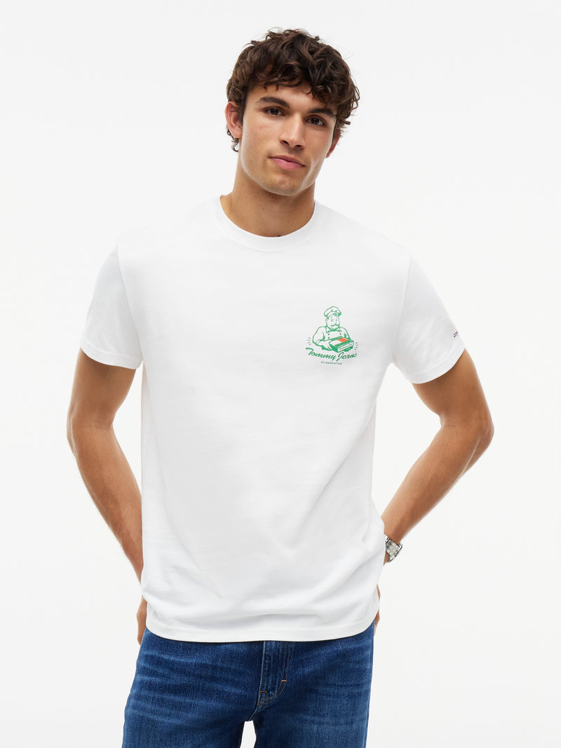 Regular Fit Back Graphic T-Shirt
