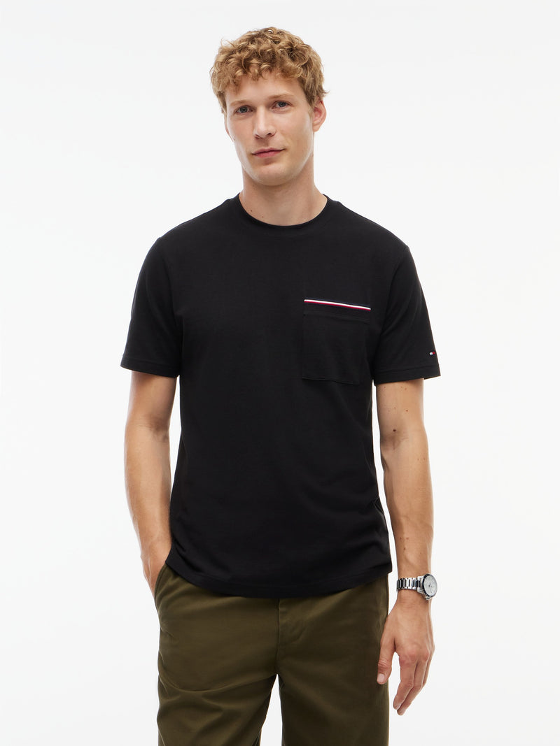 Regular Fit Pocket Pique Tshirt