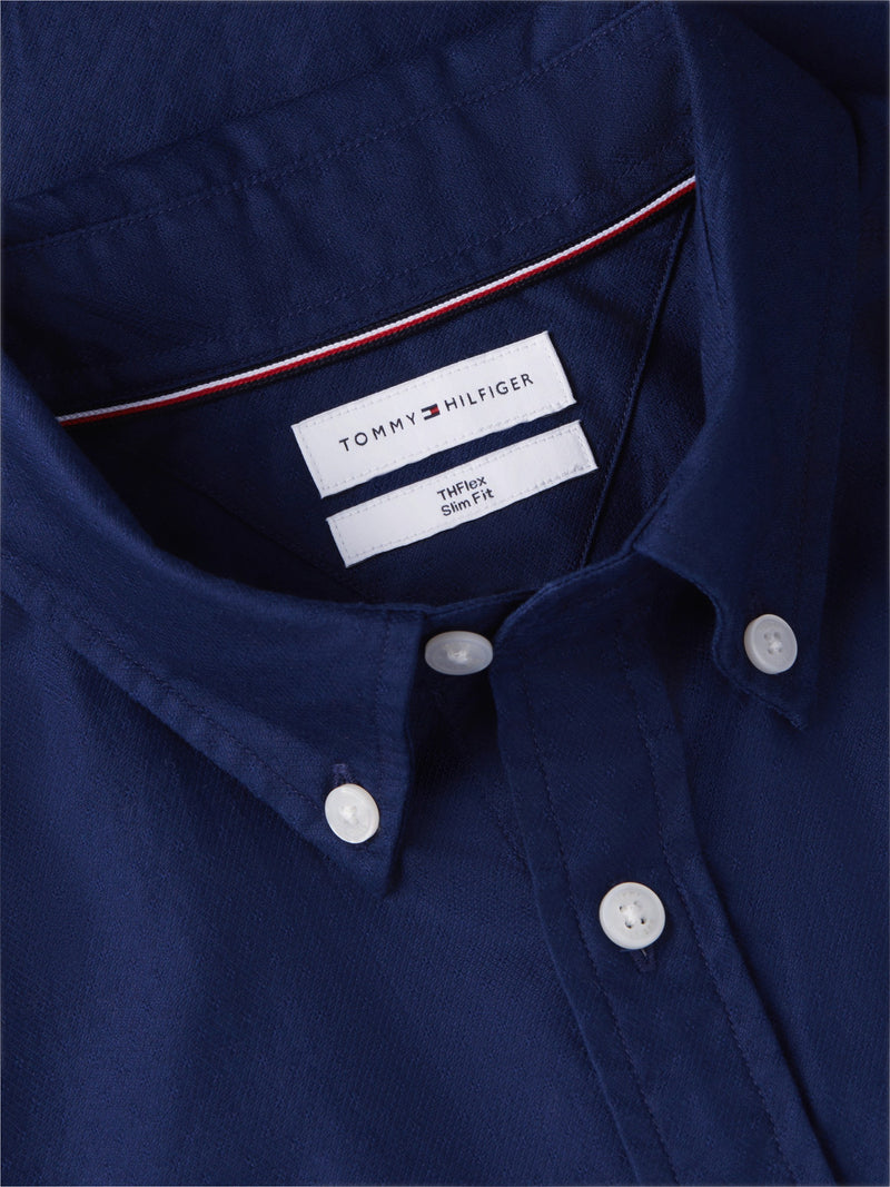 Slim Fit Texture Dobby Shirt