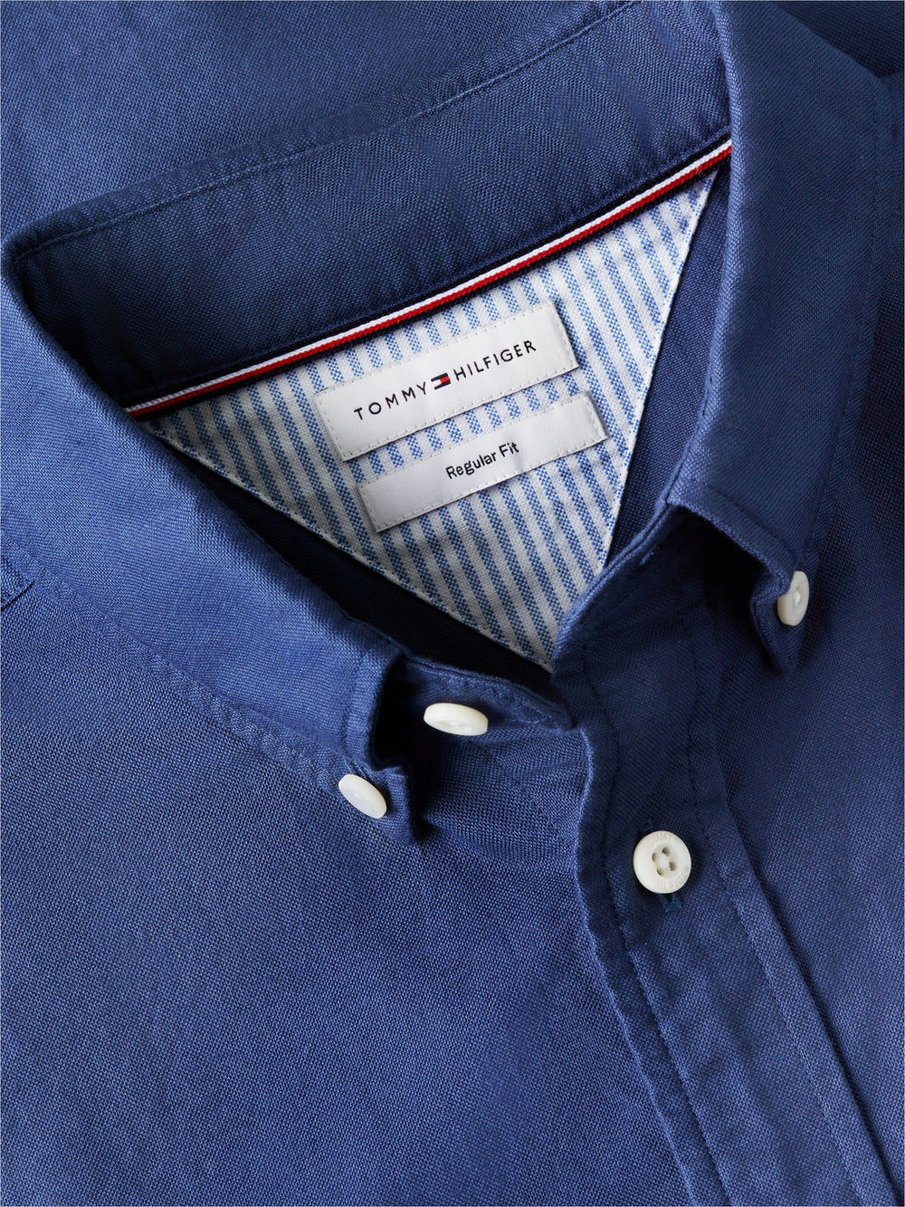 Regular Fit Solid Oxford Shirt