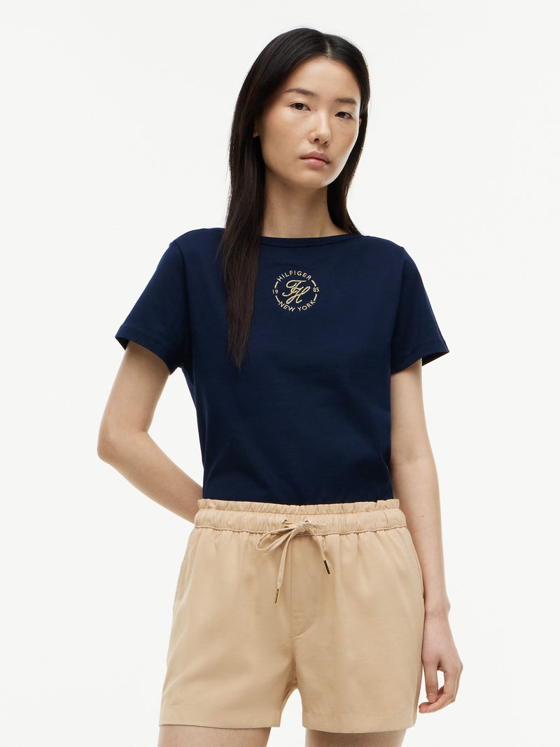 Solid Regular Fit Half Sleeve Cotton Jersey T-Shirt