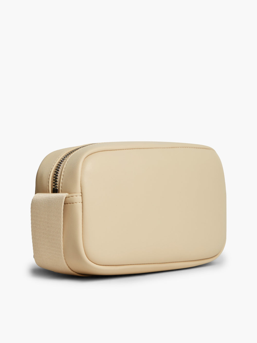 Solid Pu Crossbody Bag