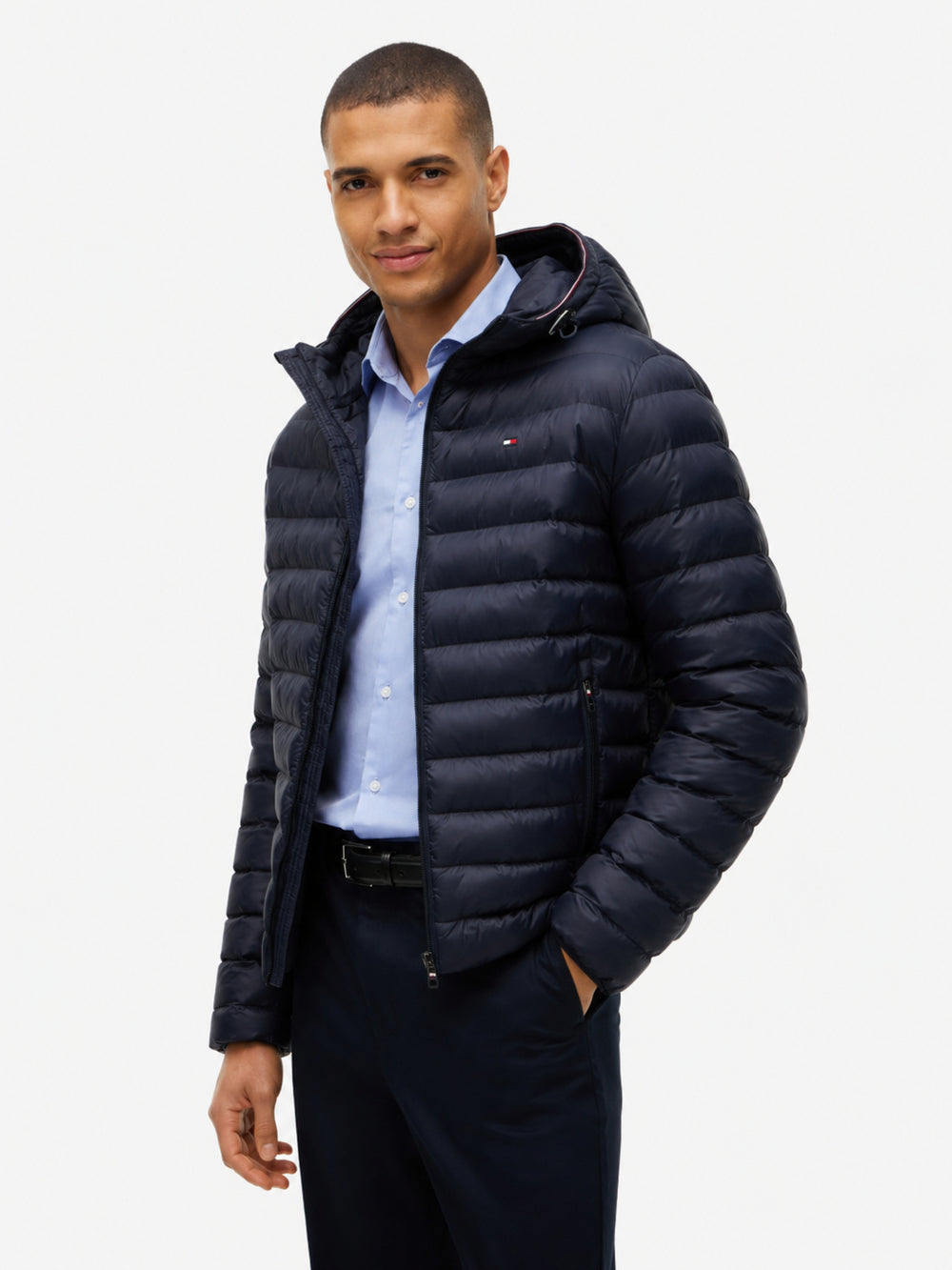 Regular Fit Quilted or Padded Jacket