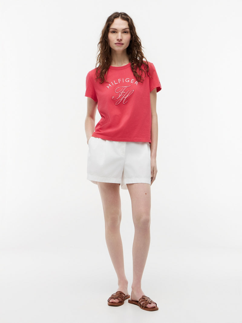 Solid Regular Fit Half Sleeve Cotton Jersey T-Shirt