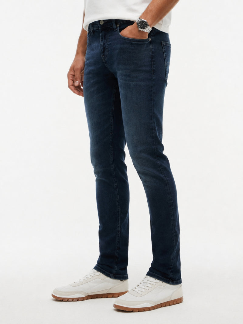 Men Scanton Slim Dark Wash Jeans