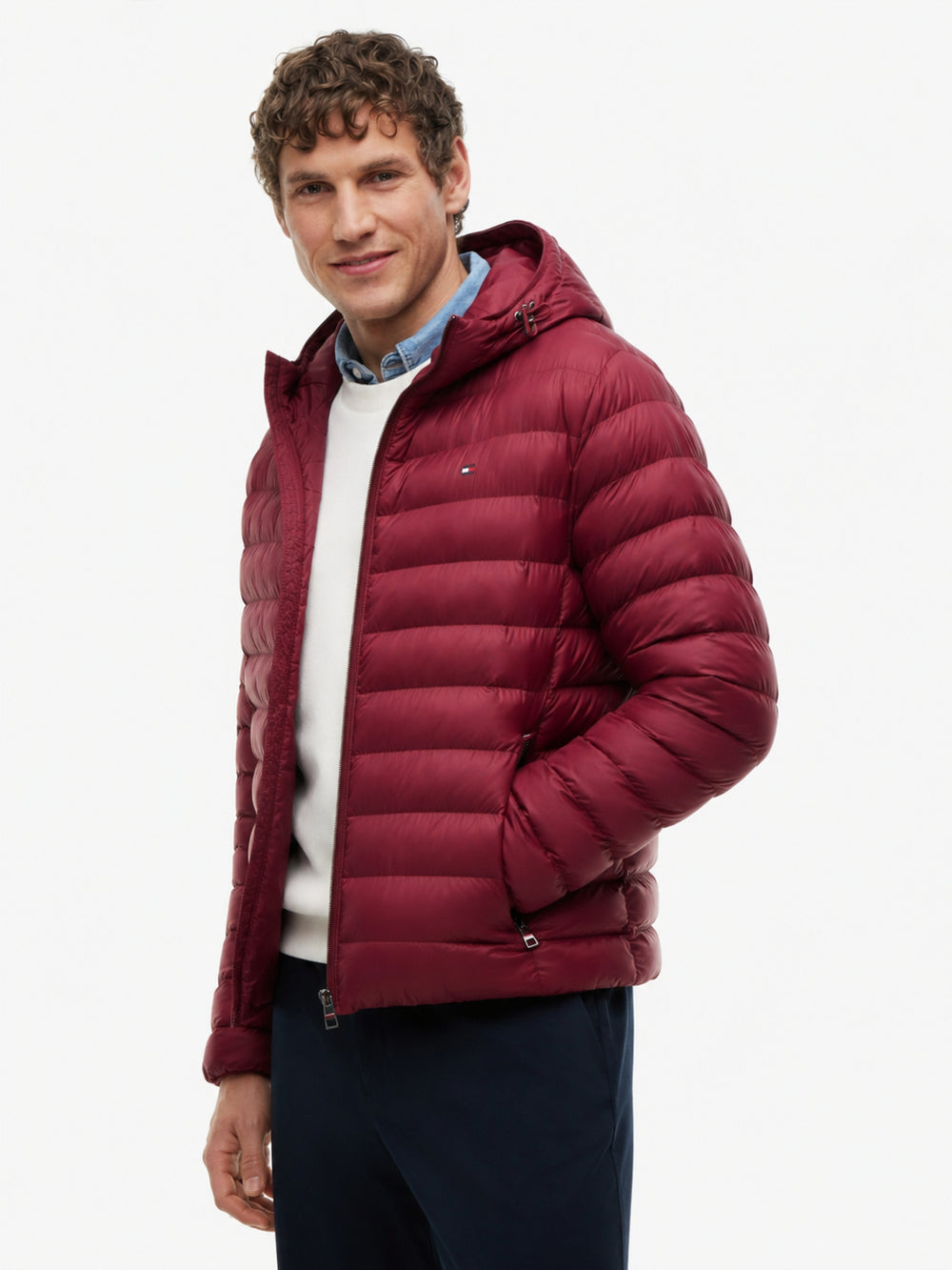 Regular Fit Quilted or Padded Jacket