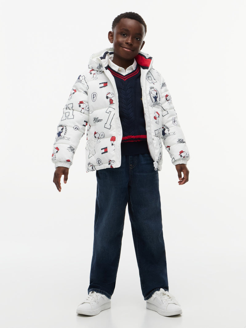 Kids Peanut Aop Puffer Jacket