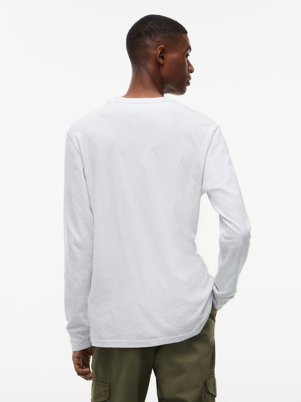 Slim Fit Signature Long Sleeve T-Shirt