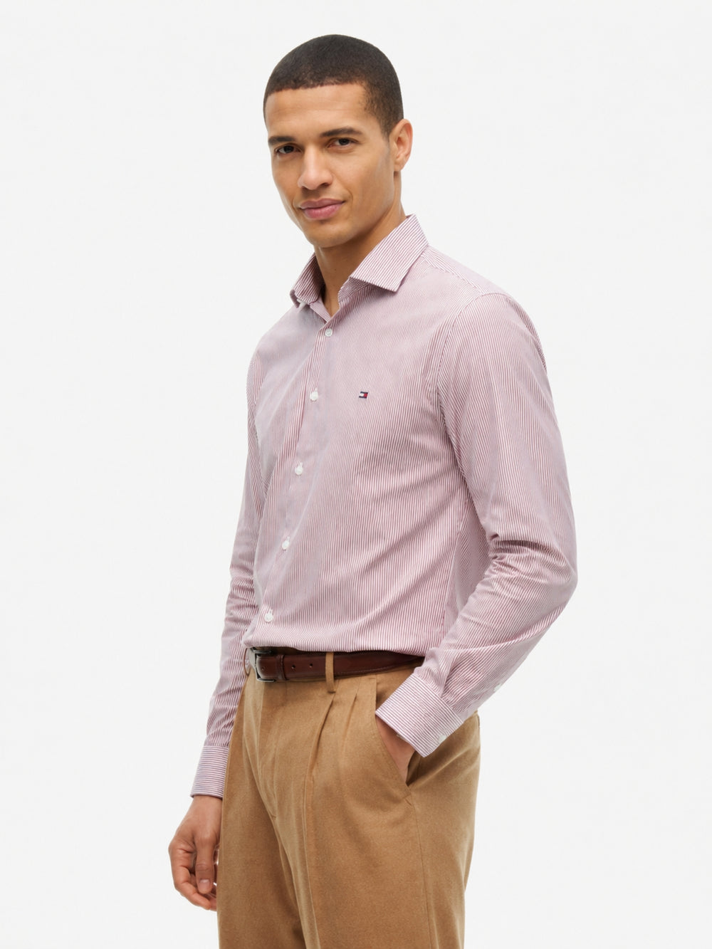 Slim Fit Stripe Shirt