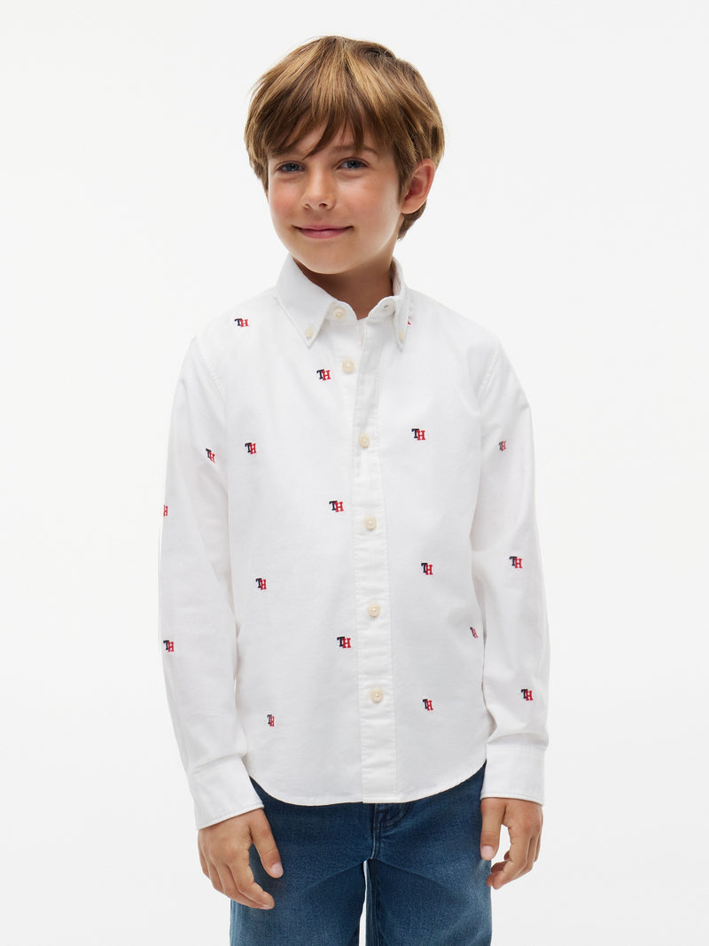 Kids Oxford Stretch Shirt