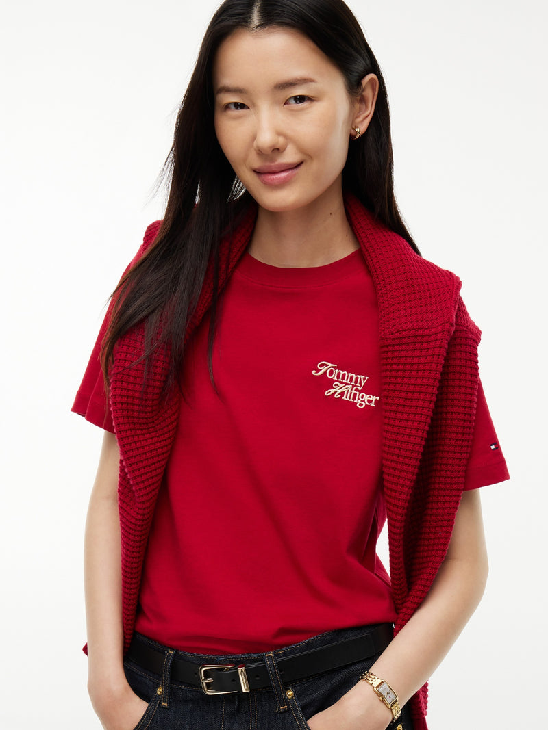 Solid Regular Fit Half Sleeve Cotton Jersey T-Shirt