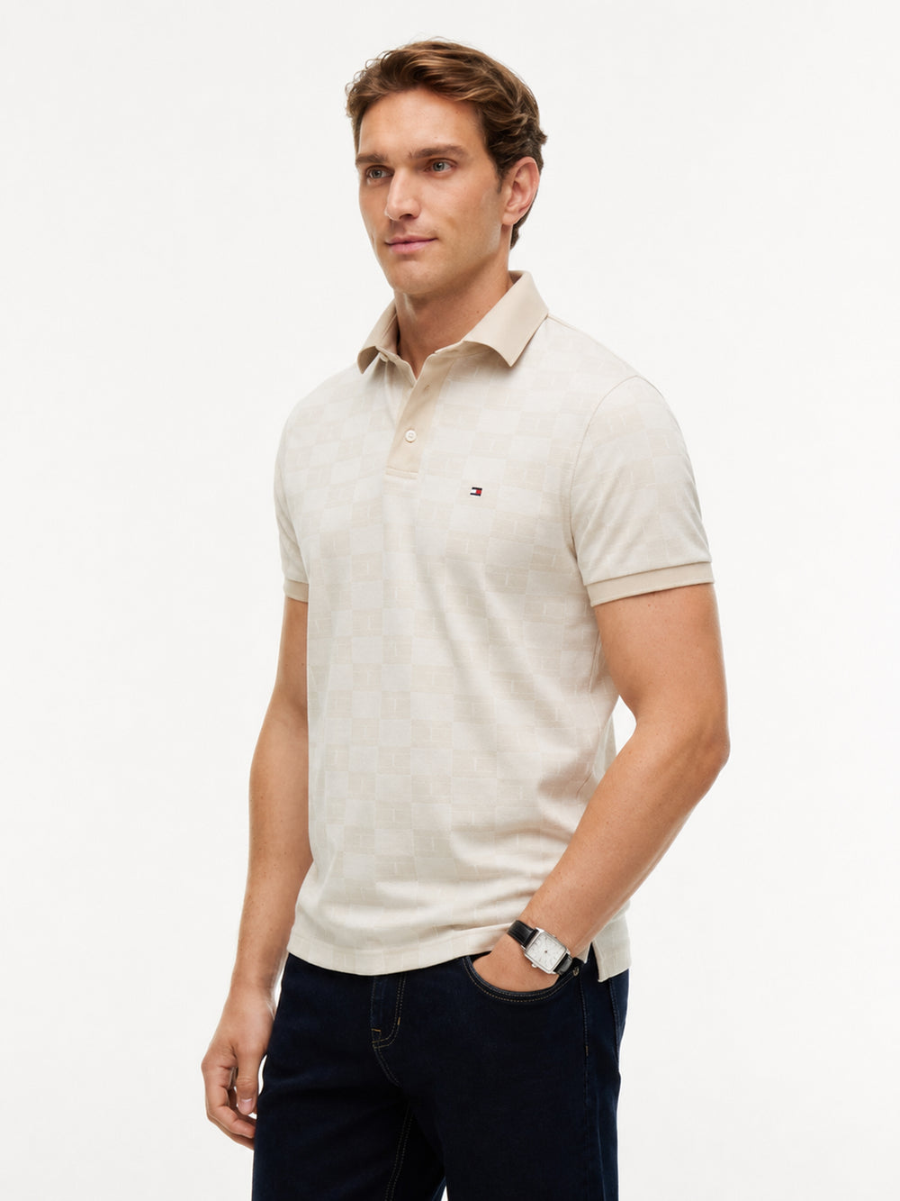 Regular Fit Jacquard Polo