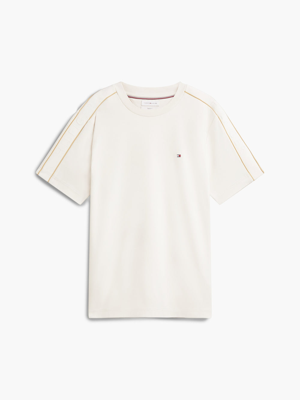 Regular Fit Sleeve Taped Interlock Tshirt
