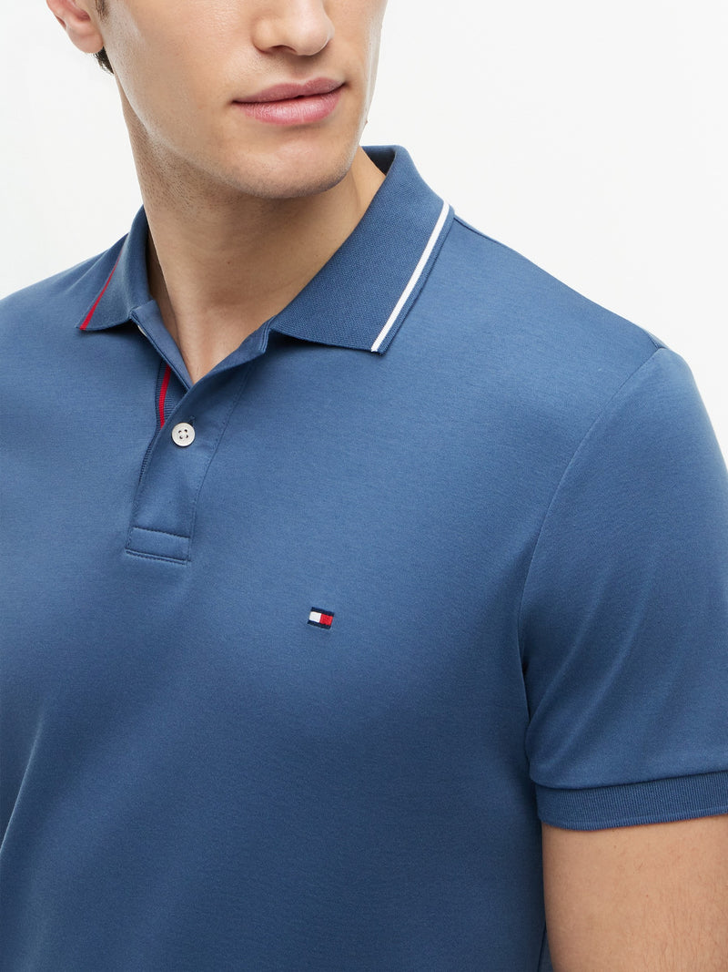 Slim Fit Interlock Polo