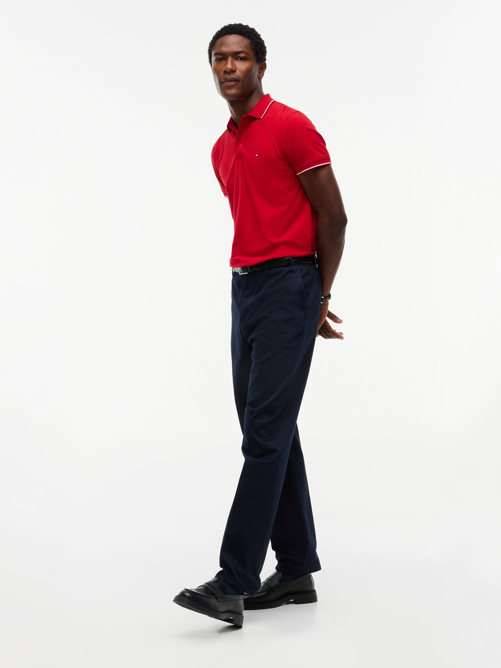 Regular Fit Collar Tipped Polo