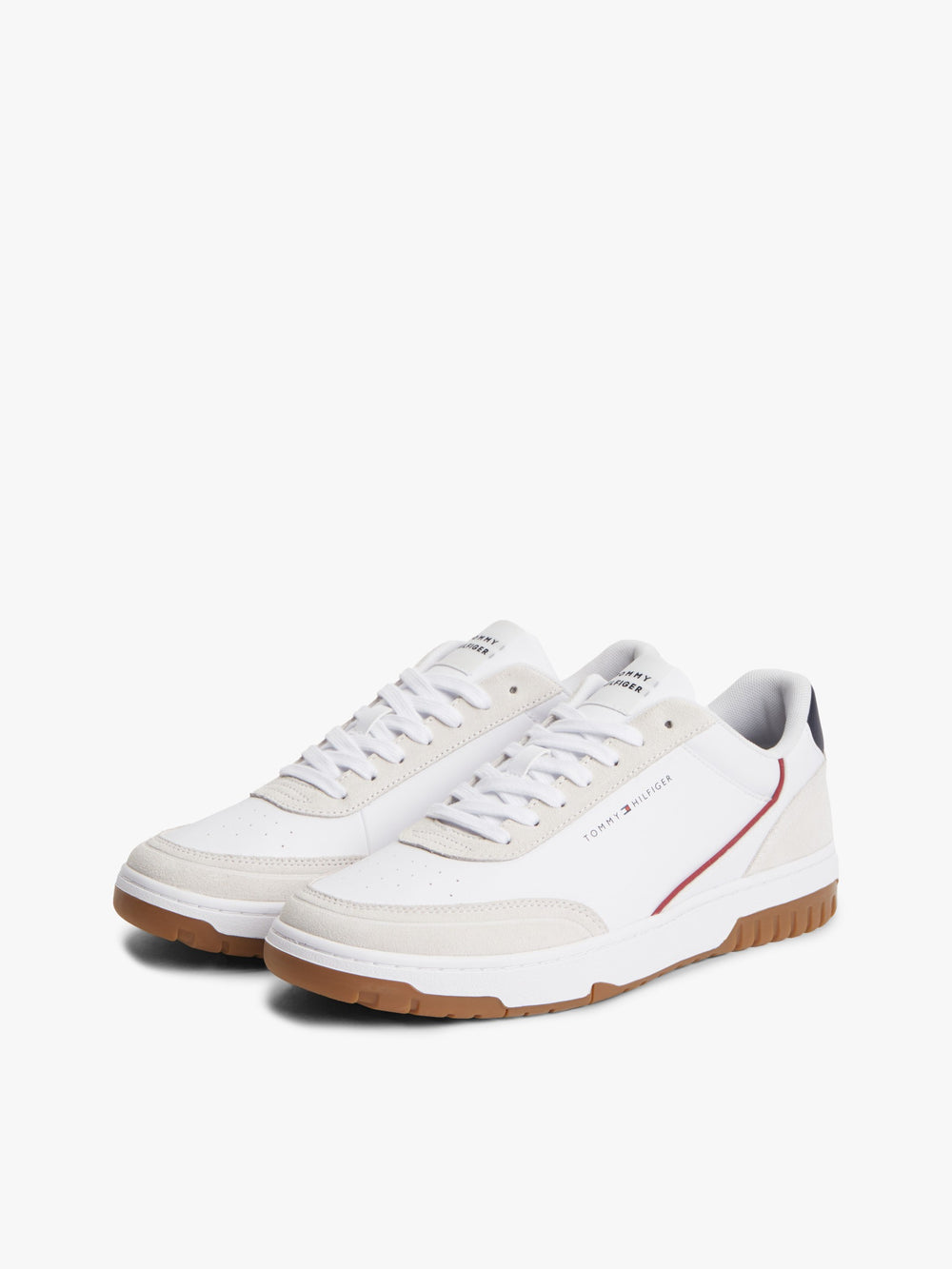 Men Suede Mix Cupsole Sneaker