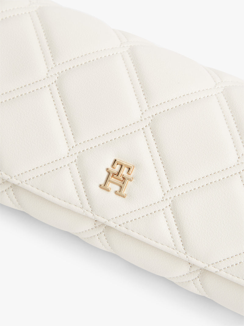 Embossed Pu Wallet On Sling Wallet