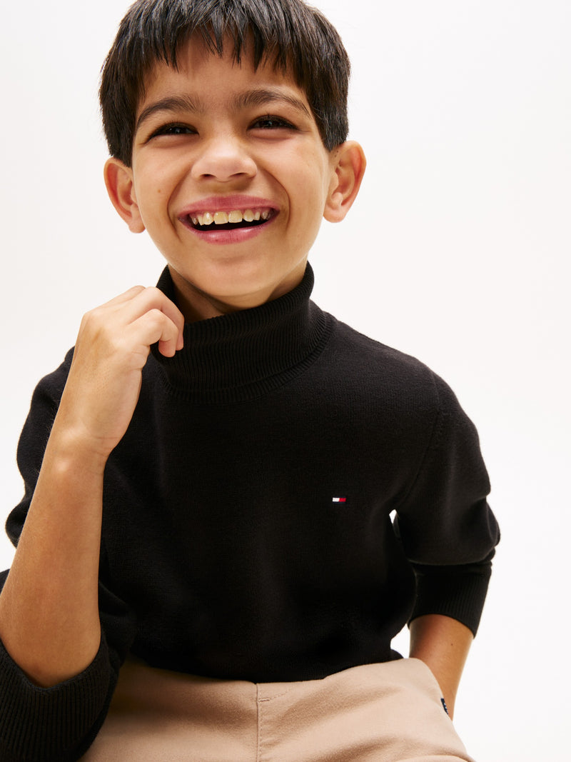 Kids High Neck Sweater