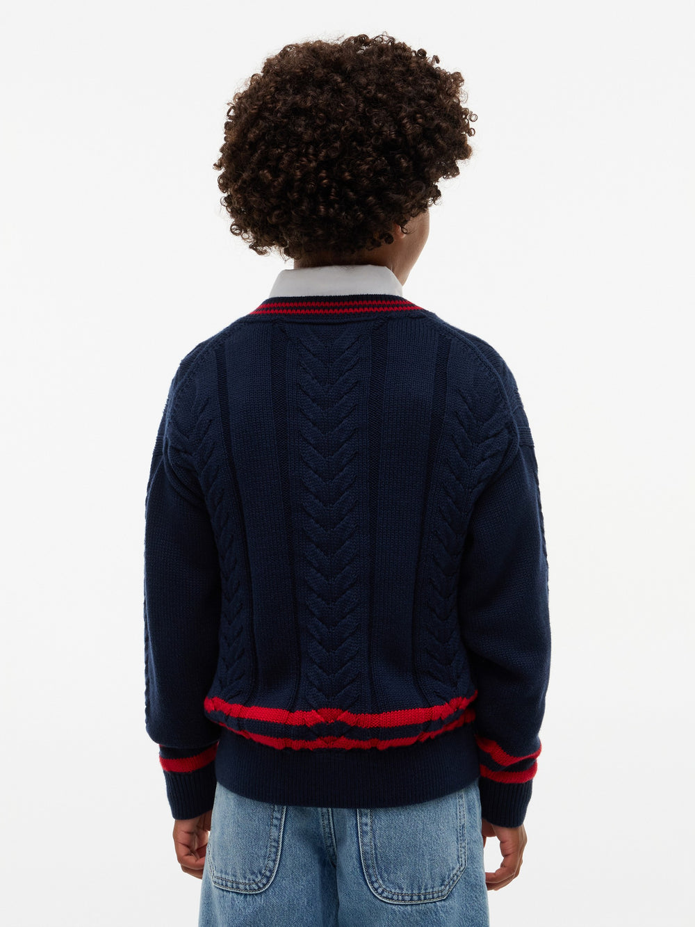 Kids Peanut Cable Knit Sweater