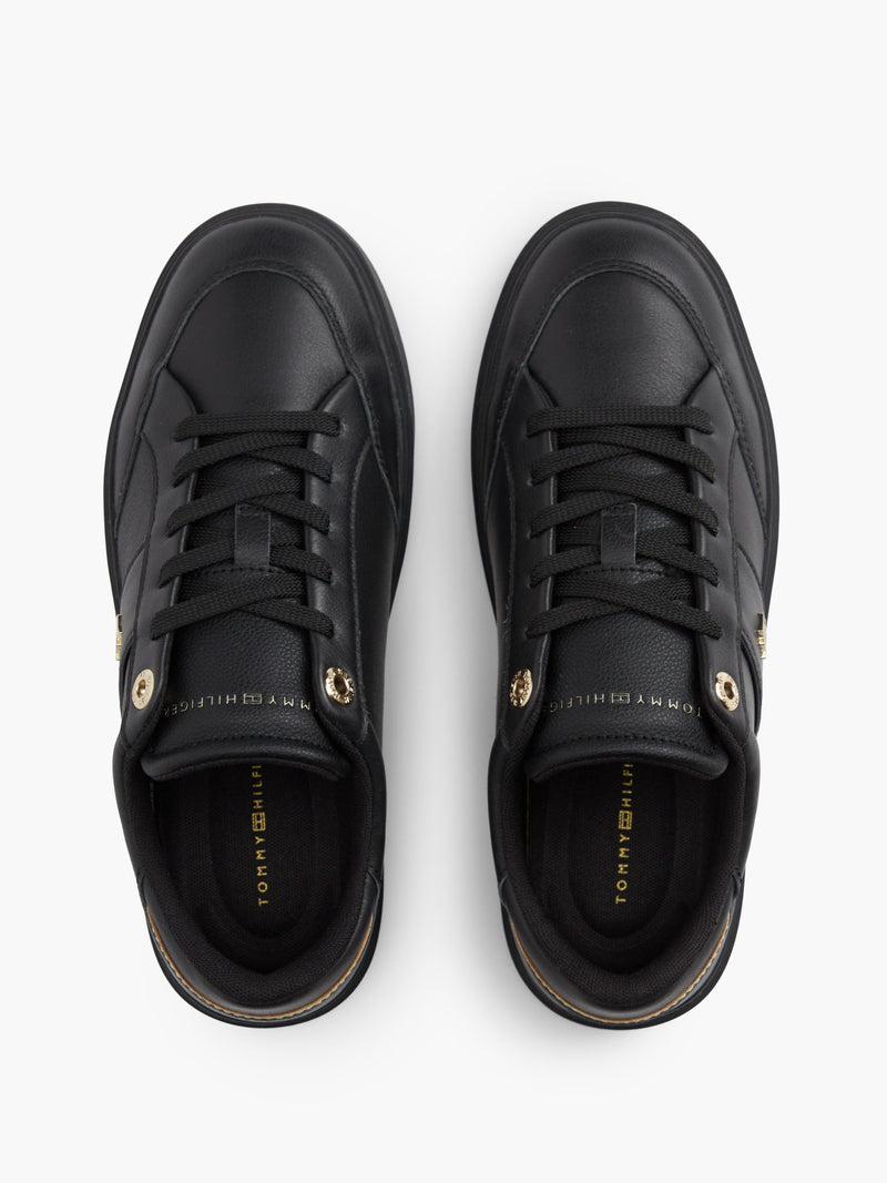 Women Metallic Harware Cupsole Sneaker