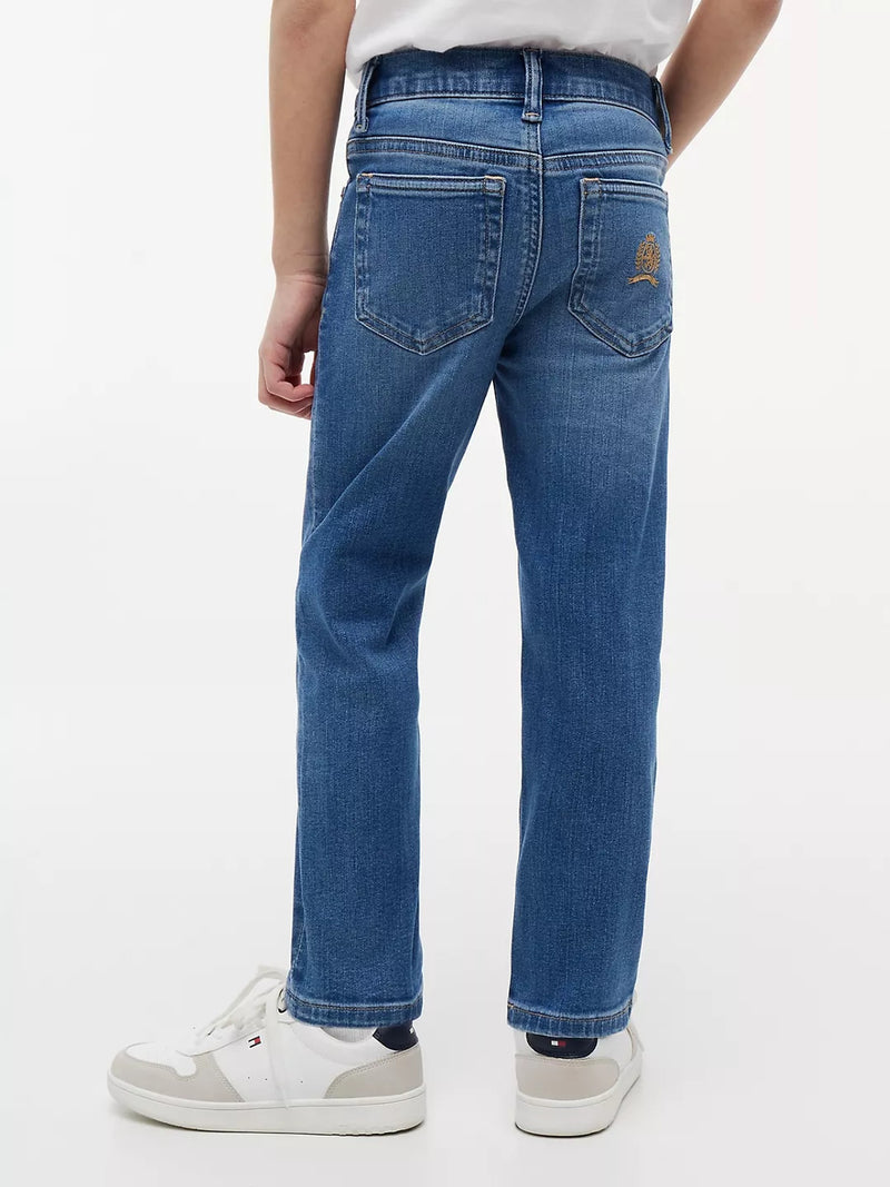 Boys Straight Stretch Jeans