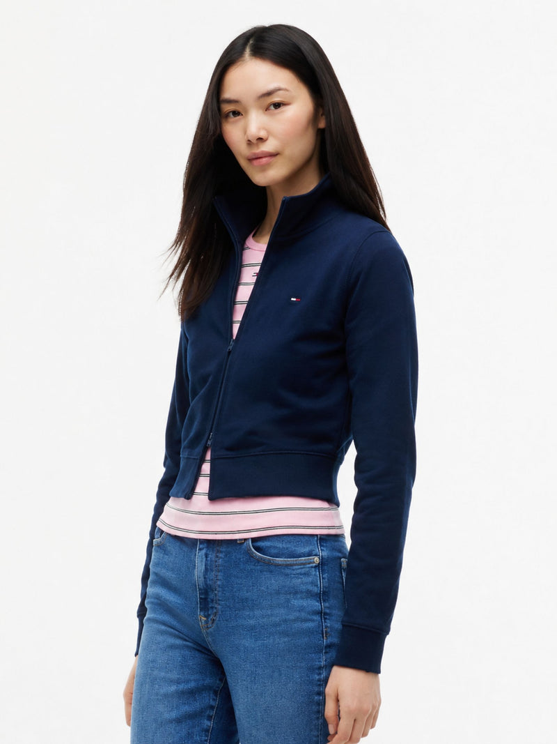 Slim Fit Fleece Zip Thru