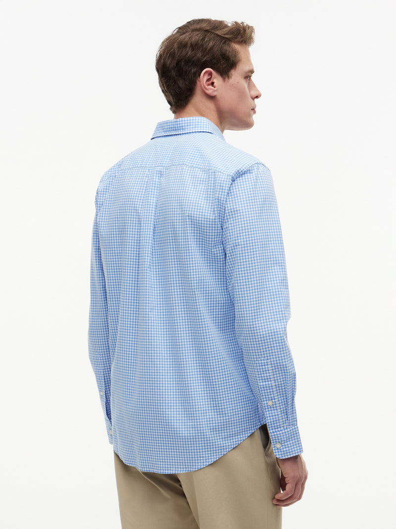 Regular Fit Check Poplin Shirt