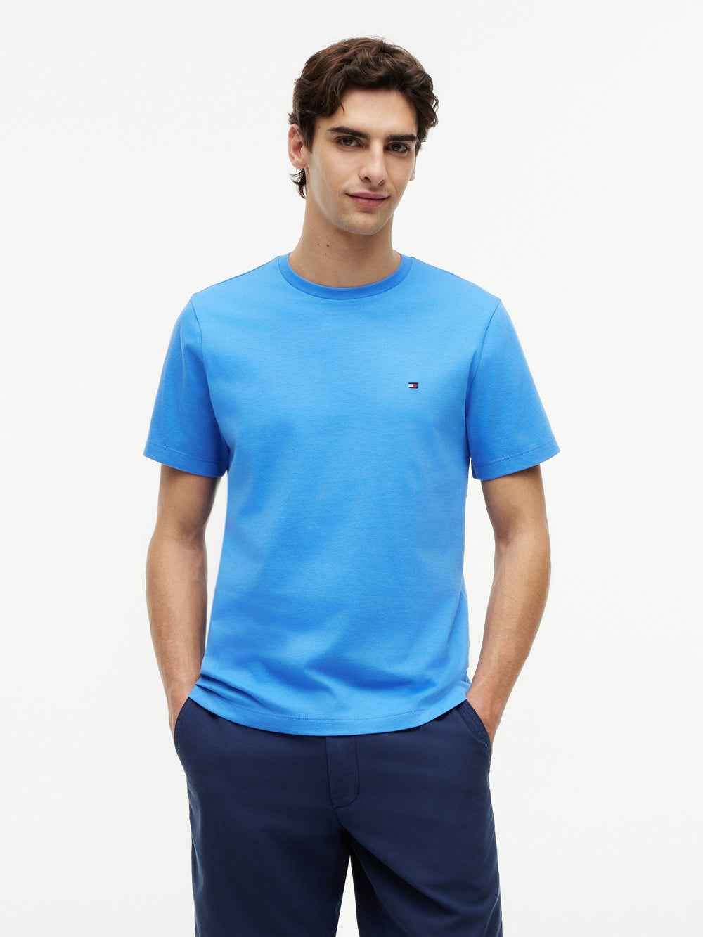 Regular Fit Solid Tshirt