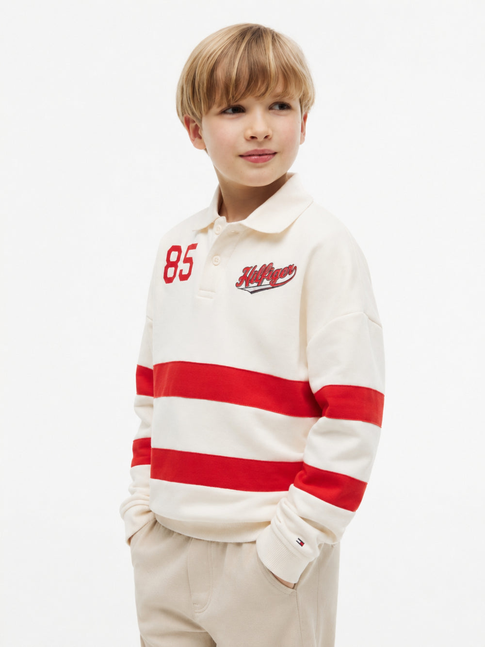 Kids Terry Quarter Zip Sweatshirt