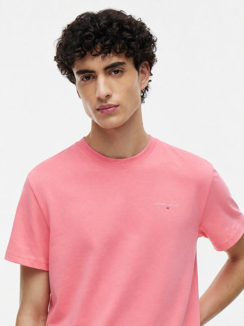Slim Fit Linear Logo T-Shirt