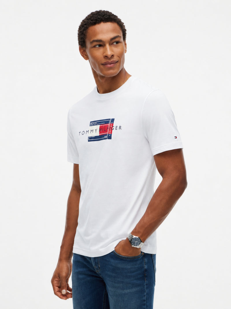 Regular Fit Graphic Logo Tshirt