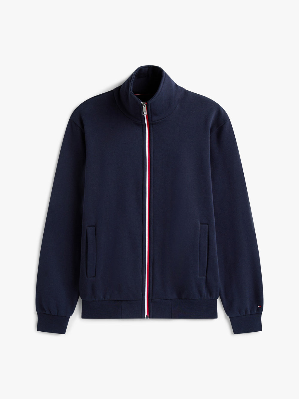 Regular Fit Zip Thru Fleece Sweater