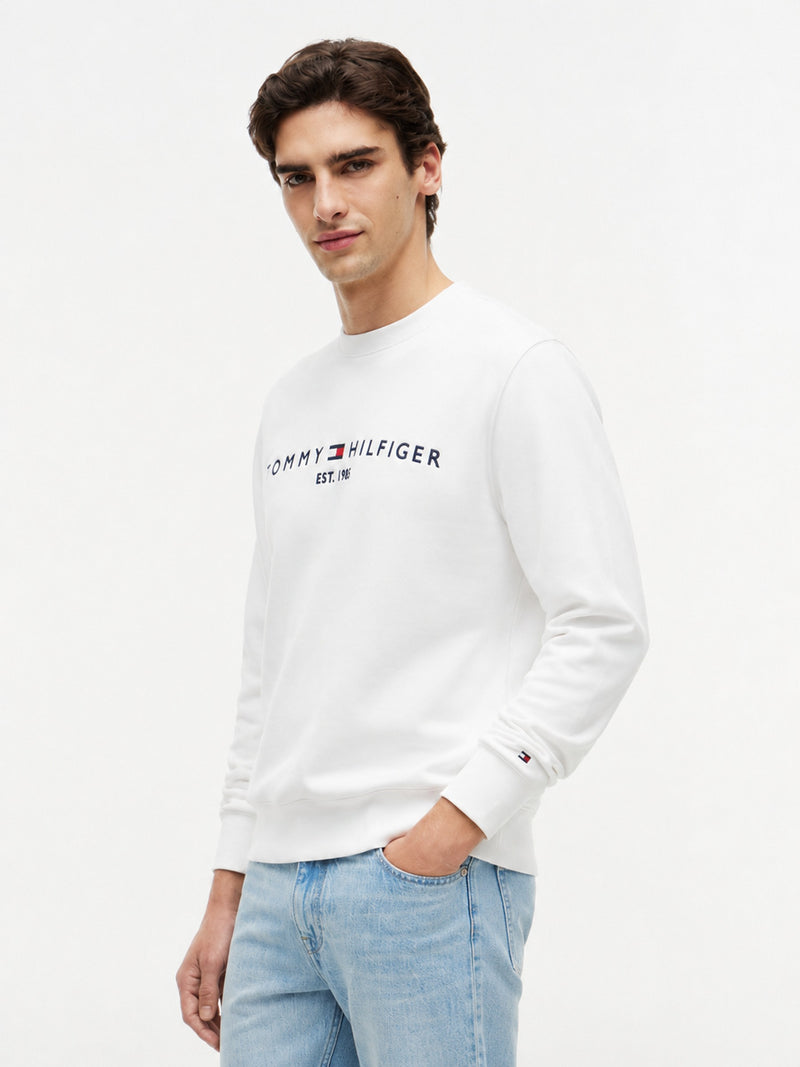 Tommy Logo Fleece Pullover