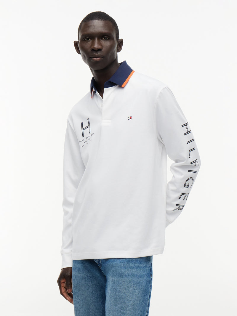 Long Sleeve Rugby Polo
