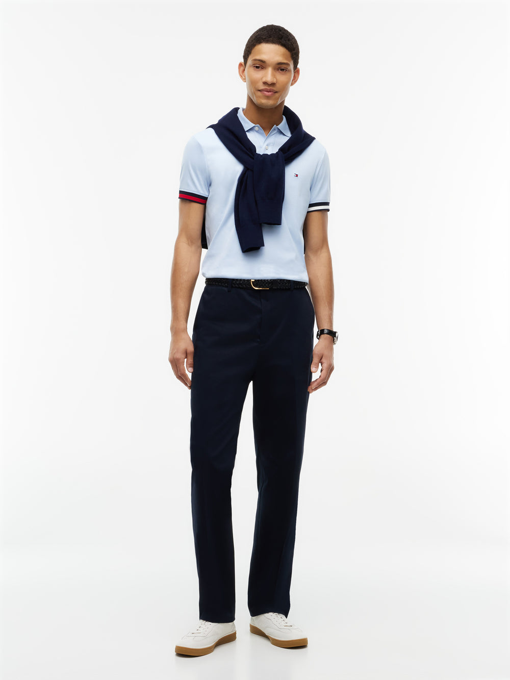 Slim Fit Interlock Polo