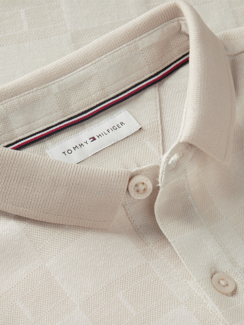 Kids Jacquard Polo