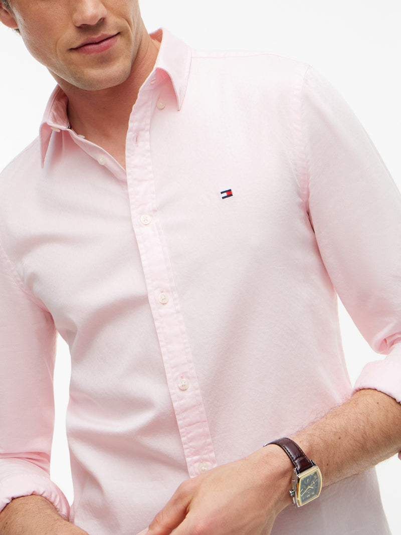 Slim Fit Texture Dobby Shirt
