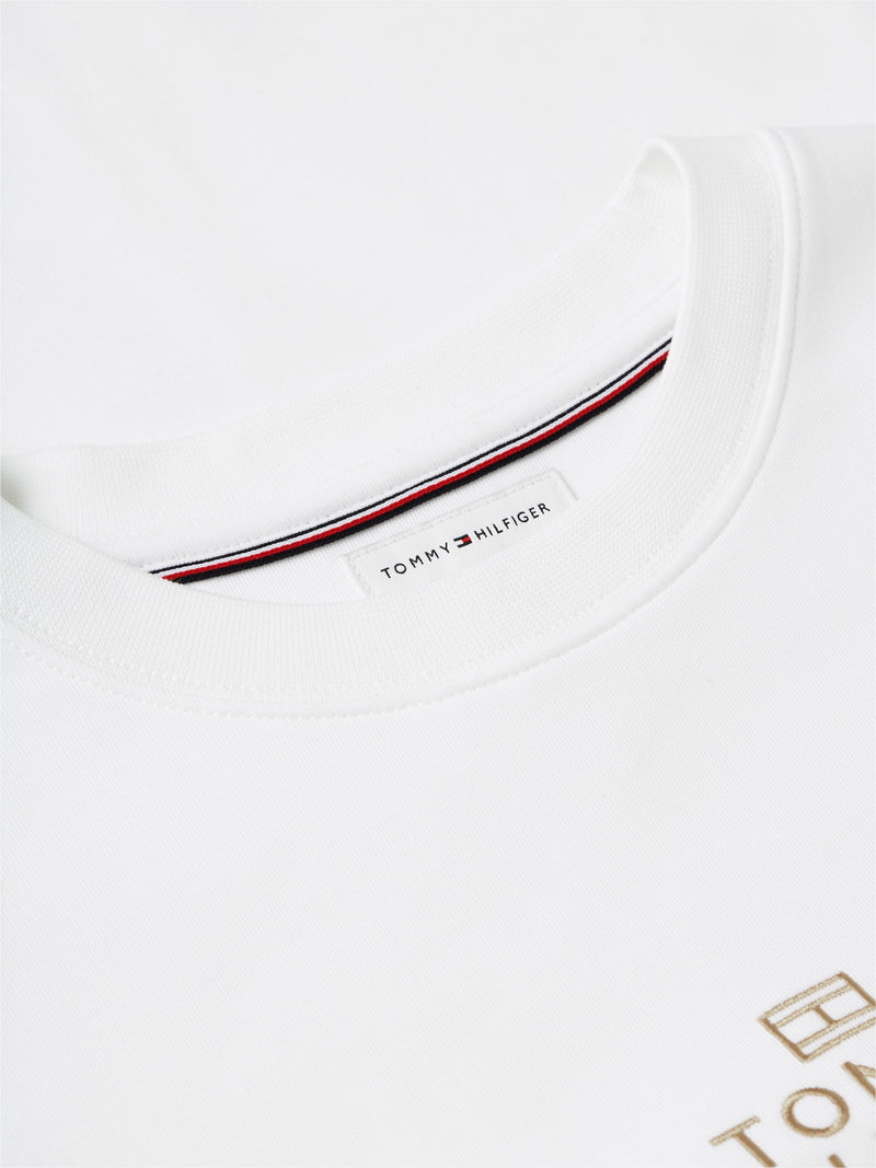 Regular Fit Embroidered Interlock Pullover