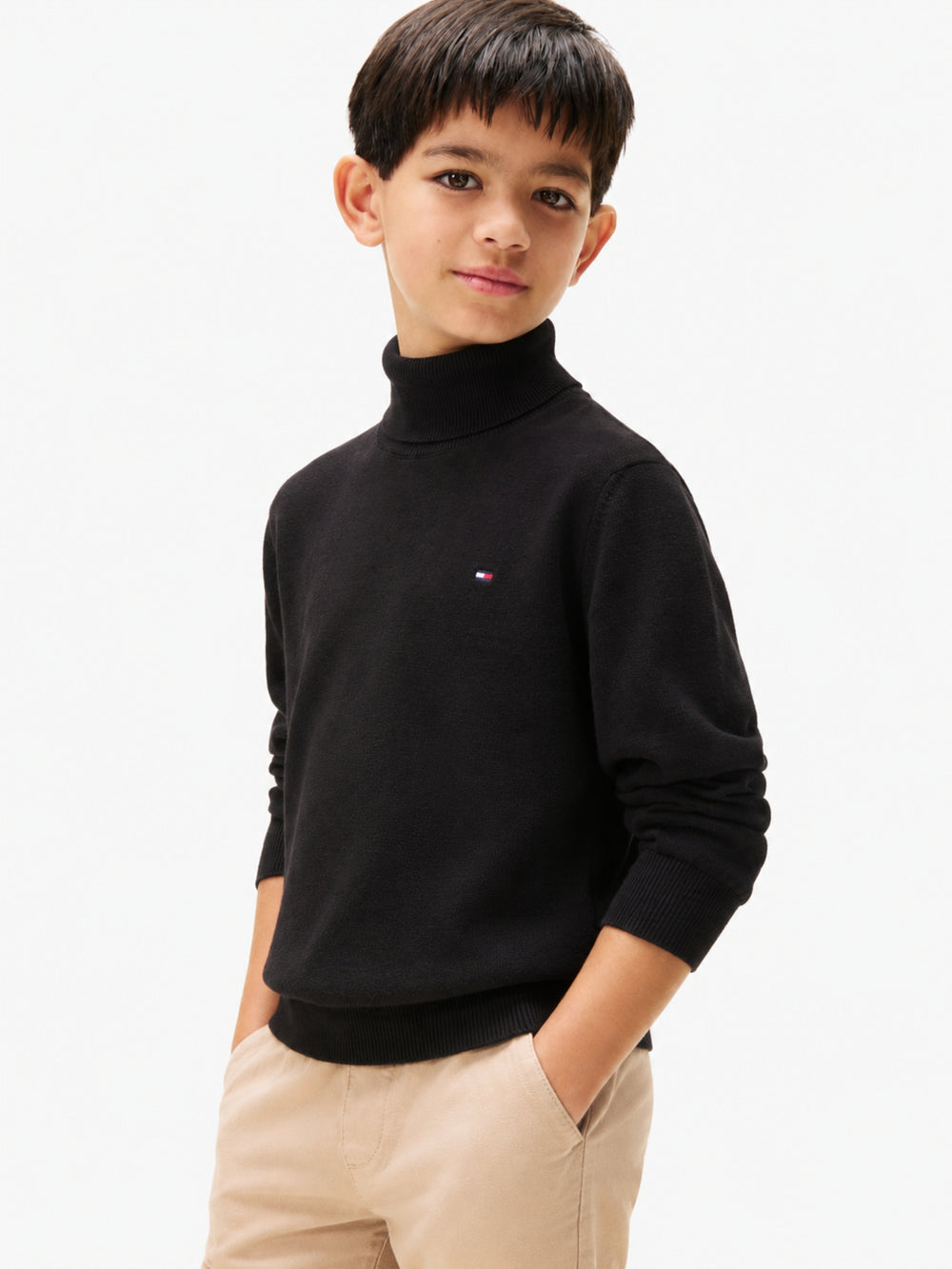 Kids High Neck Sweater