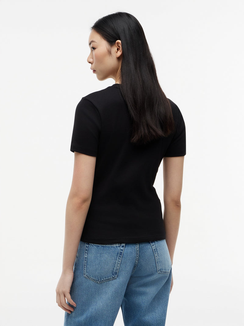 Solid Slim Fit Half Sleeve Cody T-Shirt