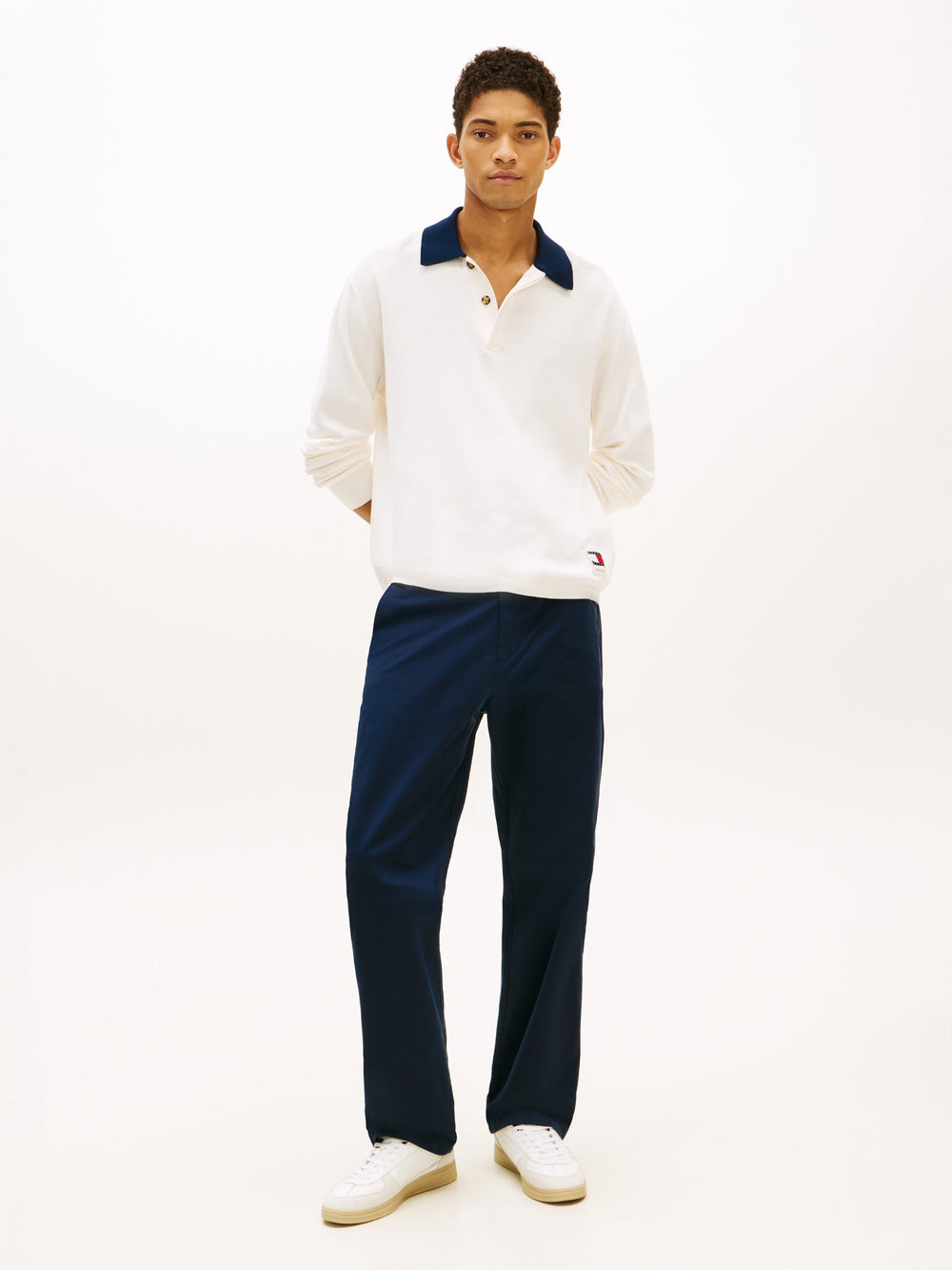 Otis Regular Straight Peached Twill Trouser