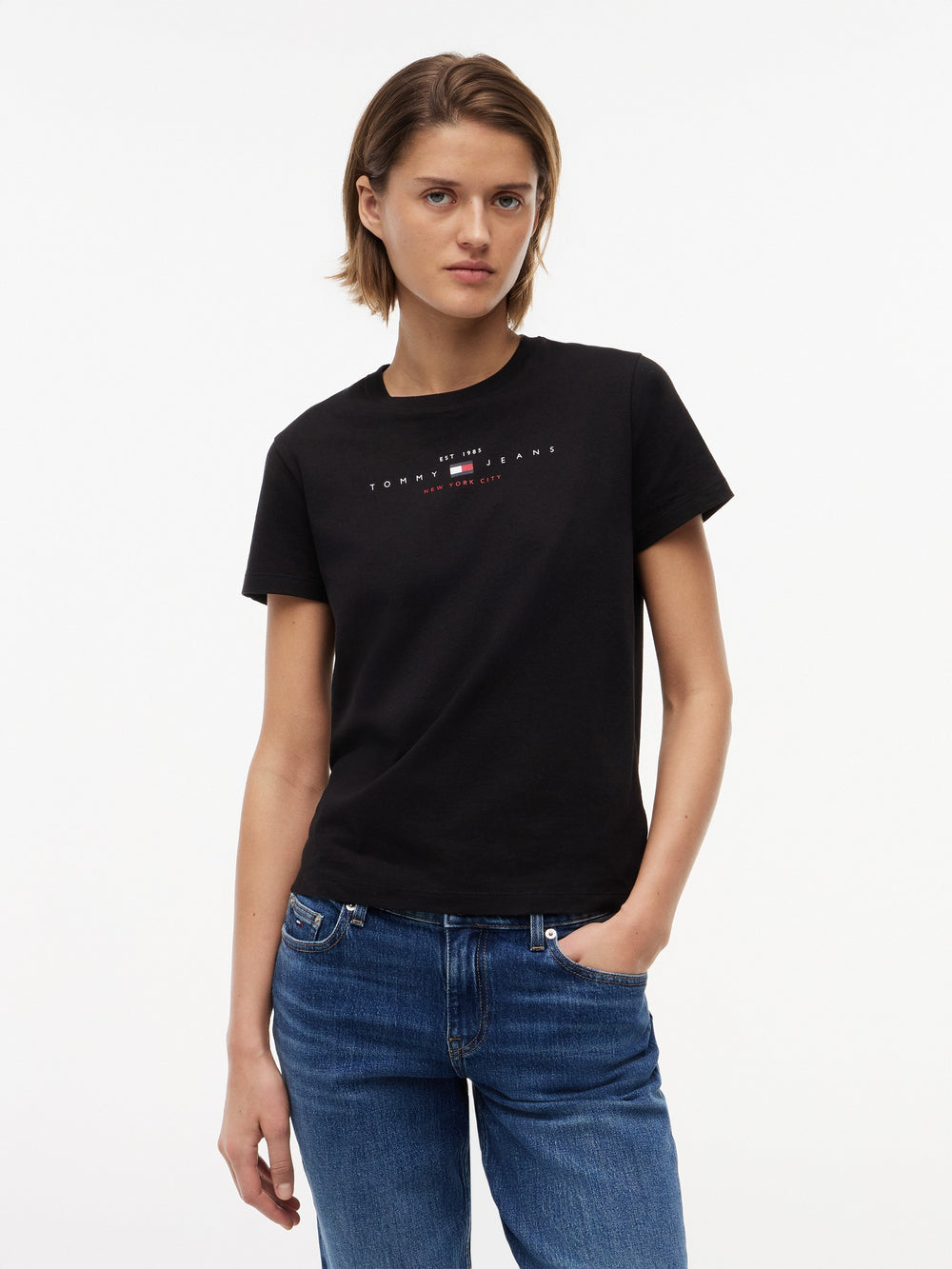 Solid Regular Fit Half Sleeve Cotton Jersey T-Shirt