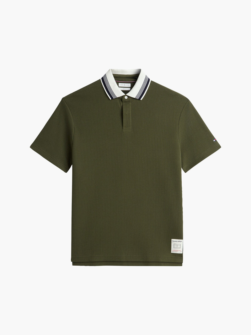 Regular Fit Textured Polo