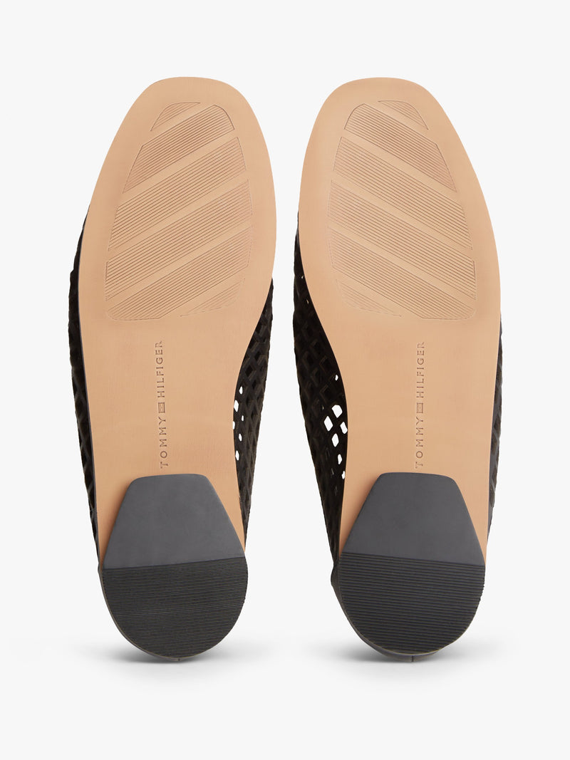 Women Coin Laser Cut Ballerina