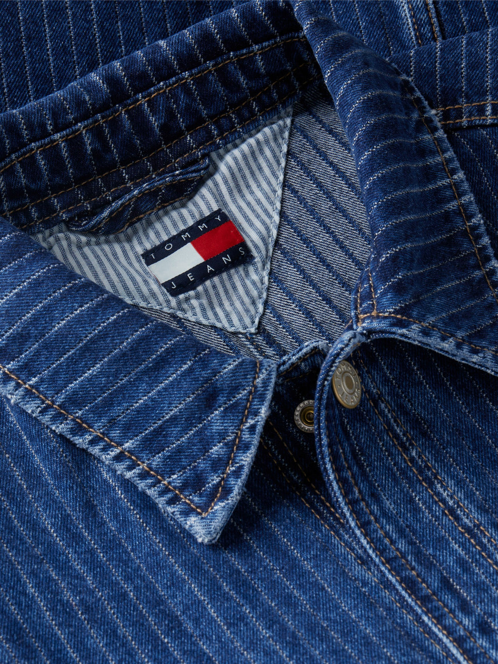 Relaxed Fit Washed Denim Shirt