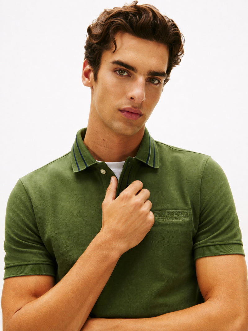 Regular Fit Placket Detailing Polo